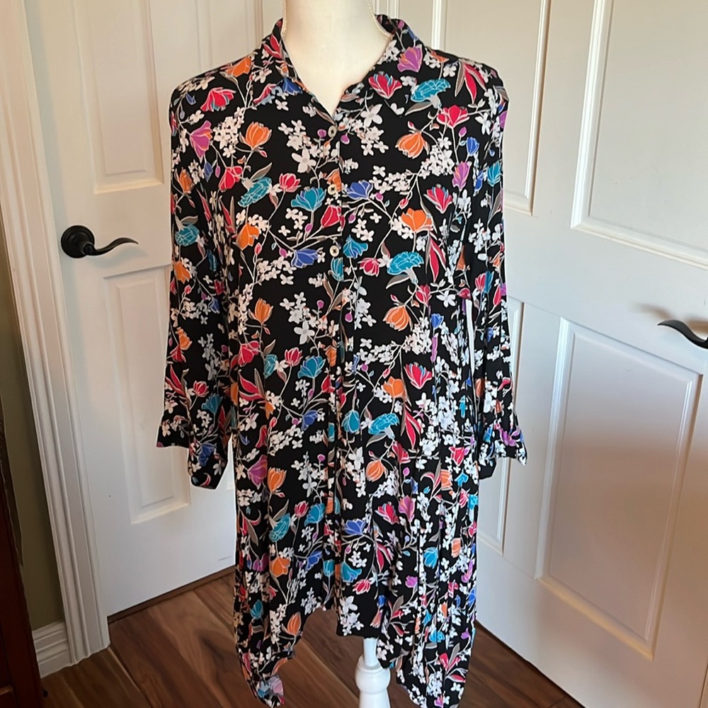 Floral tunic